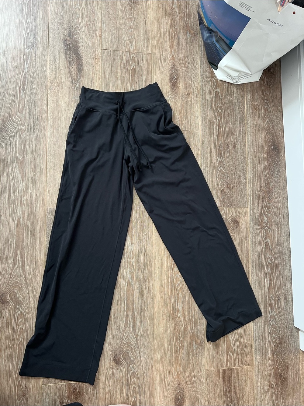 lulu groove hi rise wide leg pant (regular)
